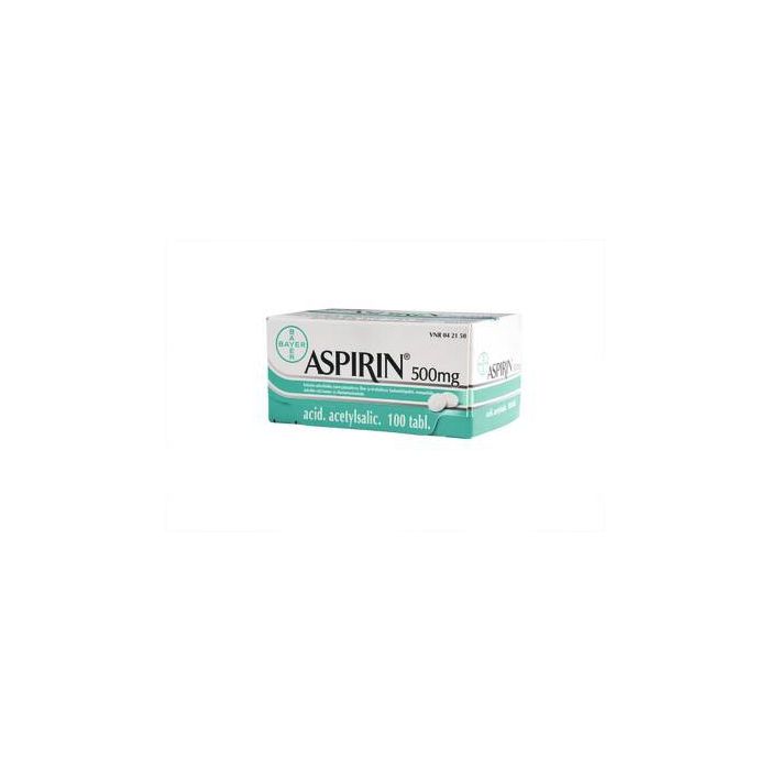 ASPIRIN tabletti 500 mg 100 fol kuva 2