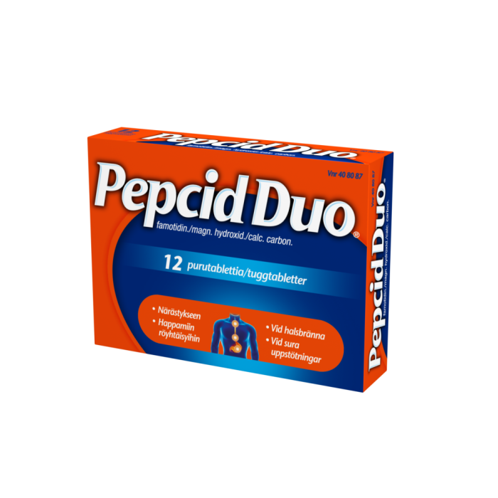 PEPCID DUO 10/165/800 mg purutabl 12 fol bild 11