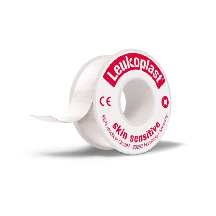 LEUKOPLAST SKIN SENSITIVE 2,5CMX2,6M  SILIKONIKIINNITYS 1 KPL bild 2