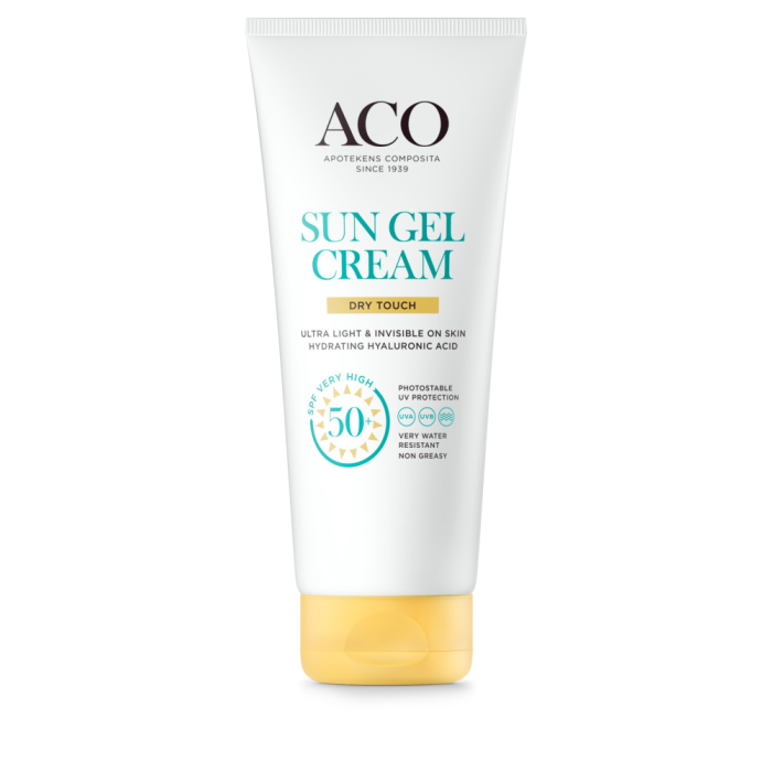 ACO SUN GEL CREAM DRY TOUCH SPF 50+ 200 ML kuva 2