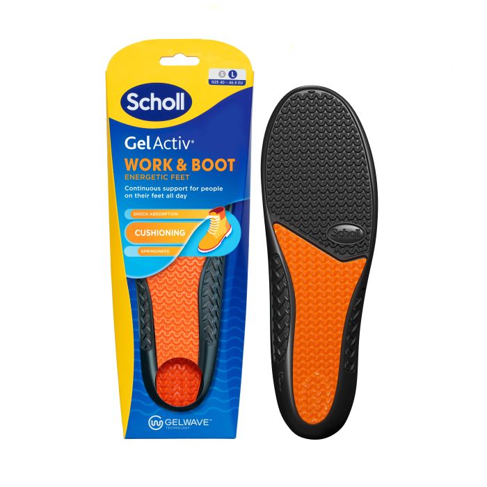 Scholl Gel Activ Work & Boot pohjallinen Large 1 kpl