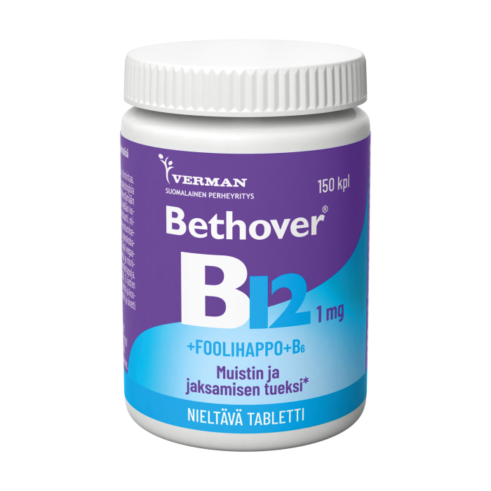 Bethover B12 + Foolihappo + B6 150 tabl bild 3