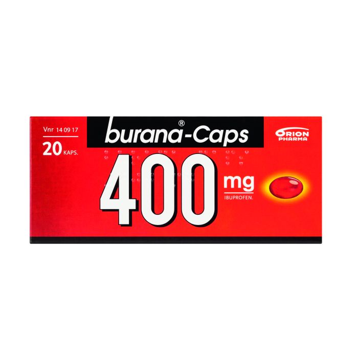 BURANA-CAPS 400 mg kaps, pehmeä 20 fol bild 10