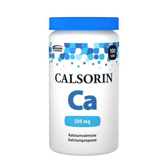 Calsorin 500 mg 100 tabl