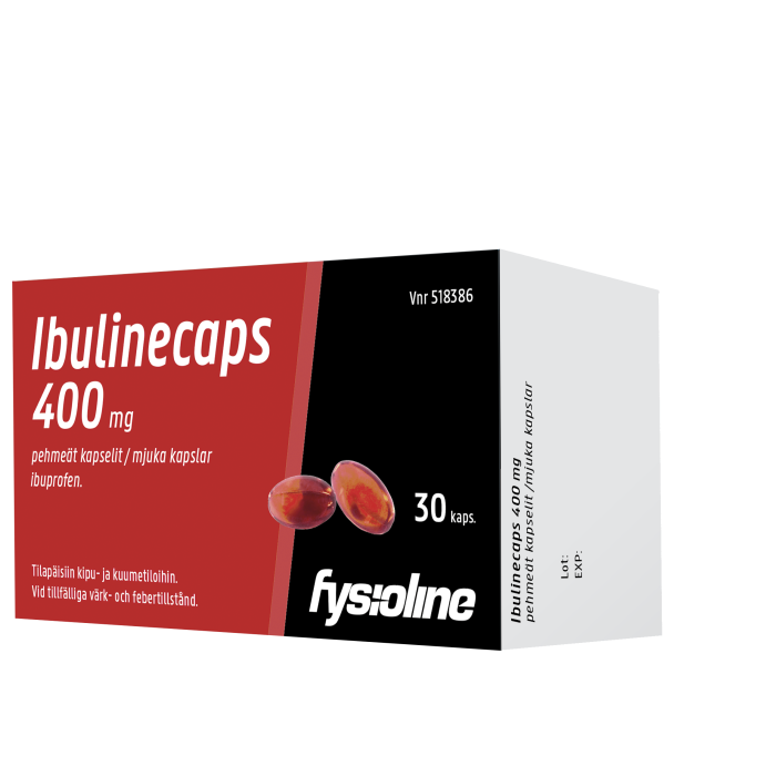 IBULINECAPS kapseli, pehmeä 400 mg 30 fol bild 2