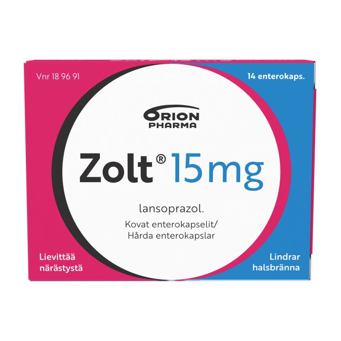 ZOLT 15 mg enterokaps, kova 14 fol bild 7