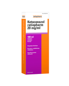 KETOCONAZOL RATIOPHARM 20 mg/ml shampoo 100 ml