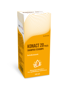 KONACT 20 mg/g shampoo 120 ml