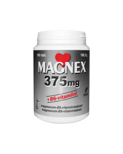 Magnex 375 mg + B6-vitamiini 180 tabl