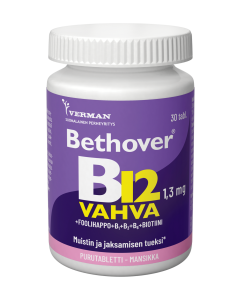 Bethover Strong B12 Mansikka 30 tabl