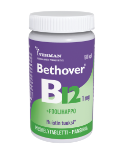 Bethover B12+foolihappo Mansikka 50 TABL
