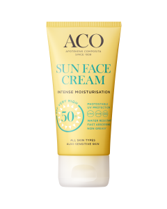 Aco Sun Face Cream SPF50+ hajusteeton 50 ml