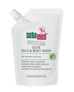 Sebamed Olive Face&Body Wash pesuneste täyt 400 ml