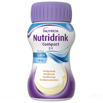 Nutridrink Compact vanilja 4x125 ml