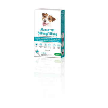 ATAXXA VET 500/100 mg paikallisvaleluliuos (koirille yli 4 kg-10 kg)1 ml