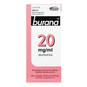 BURANA 20 mg/ml oraalisusp 200 ml