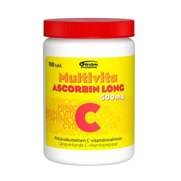 MULTIVITA ASCORBIN LONG 500 MG 100 TABL