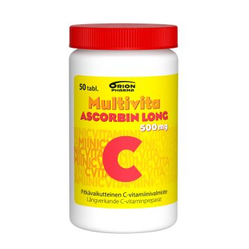 MULTIVITA ASCORBIN LONG 500 MG 50 TABL