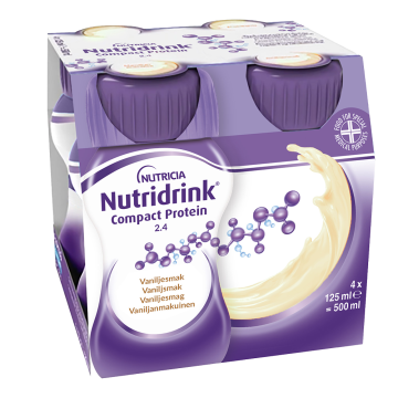 Nutridrink Compact Protein vanilja 4X125 ml