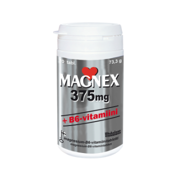 MAGNEX 375 MG +B6-VITAMIINI X70 KPL