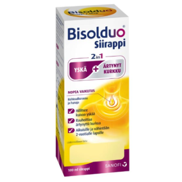 Bisolduo siirappi 100 ml