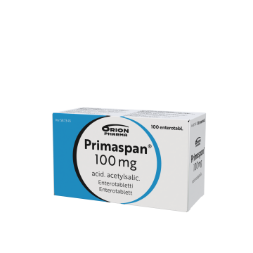 PRIMASPAN 100 mg enterotabl 100 fol