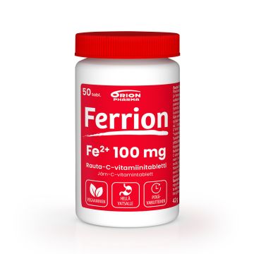 Ferrion 100 mg 50 tabl