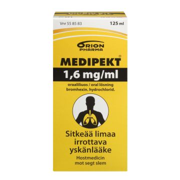 MEDIPEKT 1,6 mg/ml oraaliliuos 125 ml