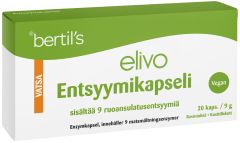 ELIVO ENTSYYMIKAPSELI 20 KAPS